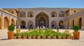 Details and people in Nasir ol Molk mosque, mosque. Symbol of Iran.