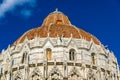 Details of the Pisa Baptistry of St. John Royalty Free Stock Photo