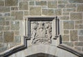 Details of Porte Saint Jean Saint John`s Gate part of Old Quebec, Royalty Free Stock Photo