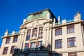 Prague old town antique buildings architecture Royalty Free Stock Photo