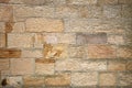 Details of rectangular stones in church wall