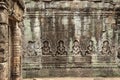 Details on ruins of Angkor Wat, Cambodia