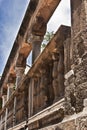 Details of the ruins of the Cathedral of Palermo Royalty Free Stock Photo