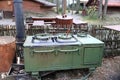 Details of russian army mobile kitchen