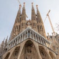 Sagrada. Details. Church. Gothic. Gaudi