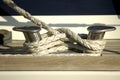 Details of sailboat Royalty Free Stock Photo