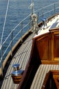 Details of sailboat Royalty Free Stock Photo