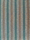 Details and Selective Focus of Striped Carpet, Suitable for Background Use Royalty Free Stock Photo