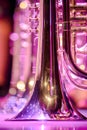 Details from a showband Royalty Free Stock Photo