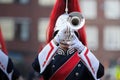 Details from a showband, fanfare our drumband Royalty Free Stock Photo