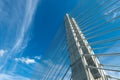 Details of the .shrouds of new Samuel de Champlain bridge