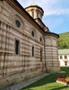 Details on the side facade of Cozia Monastery Royalty Free Stock Photo