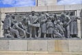 Details of Soviet Army monument Royalty Free Stock Photo