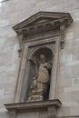 Details on St. Stephen`s Basilica in Budapest, Hungary Royalty Free Stock Photo