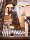 Grand staircase, California State Capitol Royalty Free Stock Photo