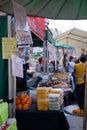 a Thai food market held in Bournemouth in the UK