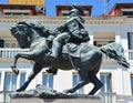 Details statue of Victor Emmanuel II was King of Sardinia