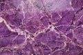 details of a surreal purple marble with dark veining