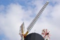 Details of a traditional Danish windmill Royalty Free Stock Photo
