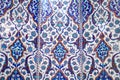 Turkish Blue Tile Royalty Free Stock Photo