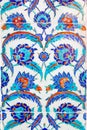 Turkish Blue Tile Royalty Free Stock Photo
