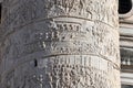 Details of Trajan column, Rome Royalty Free Stock Photo