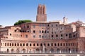 Details of Trajan Market in Rome Royalty Free Stock Photo