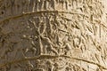 Details of Trajan's column Royalty Free Stock Photo