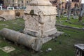 The Trajan`s Column in Rome Italy Royalty Free Stock Photo