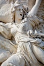 Details of Triumphal Arch of the Star arc de triomphe de l`etoile