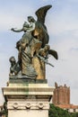 Details on The Victor Emmanuel Monument, Rome, Italy Royalty Free Stock Photo