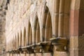Detail of Bolton Abbey in the Yorkshire Dales Royalty Free Stock Photo