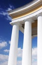 Details of white columns