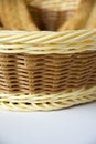 Details of the bamboo basket Royalty Free Stock Photo