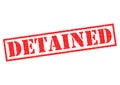 DETAINED Royalty Free Stock Photo