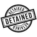 Detained rubber stamp