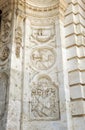 Detalles de la puerta principal de la Real FÃÂ¡brica de Tabacos de Sevilla, AndalucÃÂ­a, EspaÃÂ±a.