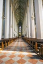 Detalles del interior de la catedral de Munich Munich Frauenkir