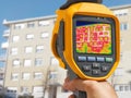 Detecting Heat Loss Outside building