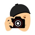 Detective With Camera Icon