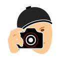 Detective With Camera Icon