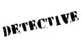 Detective rubber stamp