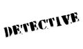 Detective rubber stamp