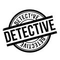 Detective rubber stamp