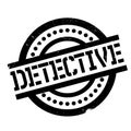 Detective rubber stamp