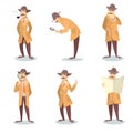 detective set. Royalty Free Stock Photo