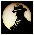 Detective Sherlock Holmes Cartoon Royalty Free Stock Photo