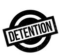 Detention rubber stamp