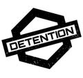 Detention rubber stamp