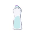 Detergent bottle and chemicals household product . Isolated